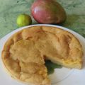 Gâteau moelleux mangue-citron vert sans gluten[...]