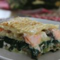 Lasagnes aux saumons & aux épinards
