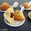 Madeleines coeur praliné