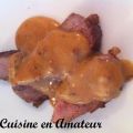 Magret de canard au poivre