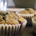 Une fève dans un muffin