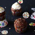 Cupcakes au gingembre, chocolat et mascarpone