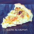 Quiche au saumon frais