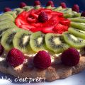 Tarte aux fruits, légère, légère !