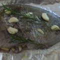 Capitaine en Papillote à l'Ail