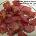 Enroulé de Saint-Jacques au bacon