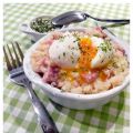 Risotto oeuf -bacon !!