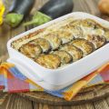 Gratin d'aubergines au fromage blanc