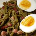 Salade de haricots verts aux lardons et oeuf[...]