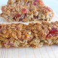 Barres céréalières coco, fraise séchée