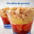 CRUMBLE D'ÉTÉ AUX POMMES ET AUX FRAISES