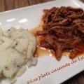 Porc effiloché à la mijoteuse et purée de[...]