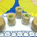 Gazpacho andalou aux poivrons verts