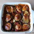 Gratin à l'aubergine à la mozzarella et au[...]
