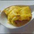 Omelette roulée au comté, jambon et fines[...]