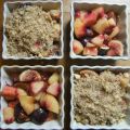 Crumble mi-figues mi-pêches