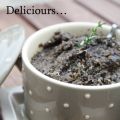 La tapenade d'olives noires de la tanière