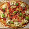 Pizza chèvre tomates ananas, Recette Ptitchef