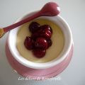 Petits flans tofu-cerises
