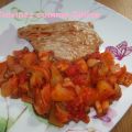 Escalope de veau accompagnée de courgettes[...]