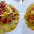Salade de Pâtisson & Tomates, Soleil des îles