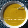 POTAGE À LA CITROUILLE ET AU POIREAU