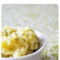 Puree de pommes de terre aux herbes et au[...]