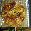 Tarte au poireau et fourme d'ambert