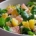 Salade de crabe aux agrumes et vinaigrette au[...]