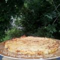 Tarte oignons thon au vin blanc sans pate