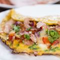 Omelette basquaise