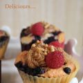 Cupcakes aux fruits rouges et à la pâte de[...]
