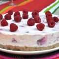 Cheesecake aux framboises