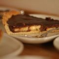 Tarte au chocolat a la banane