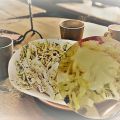 Recette de salade de légumes de saison hachés,[...]