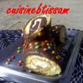 Bûche de noél aux smarties, Recette Ptitchef