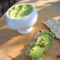Tartinade petits pois menthe