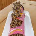 BUCHE GLACEE ROSE CHOCOLAT/PASSION