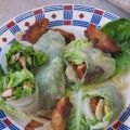 Rouleaux de salade Caesar