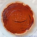 Tarte au potimarron et au caramel
