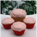 Cupcakes aux fraises, glaçage au fromage à la[...]