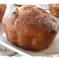 Muffins à la banane au coeur de nutella,[...]