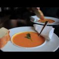 Soupe de potiron avec du jus d'orange, le[...]