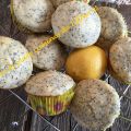 Muffins au citron, graines de pavot et babeurre