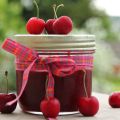 Confiture de cerises du jardin !