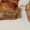 Carrés clafoutesques aux pommes