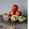 Muffins rustiques aux cranberries et pomme