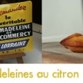 Madeleines au citron