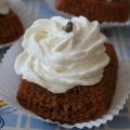 Bolinhos de café com chantily