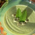 Soupe glacée de concombre au chèvre, Recette[...]